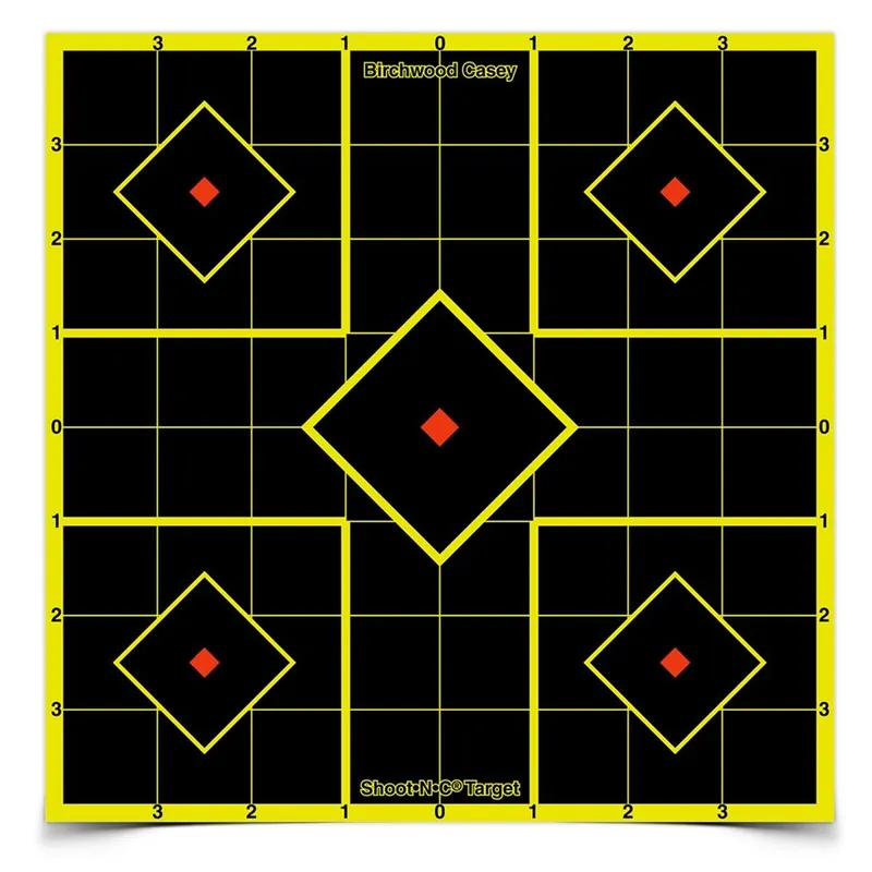 Birchwood Casey Shoot-N-C Sight-In Target 8x8in 34105