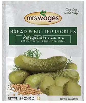 Mrs. Wages Bread & Butter Pickle Refrigerator Mix 1.94oz