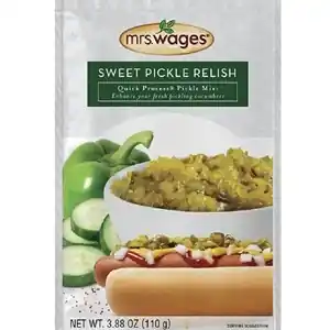 Mrs. Wages Sweet Pickle Relish Quick Process Mix 3.88oz