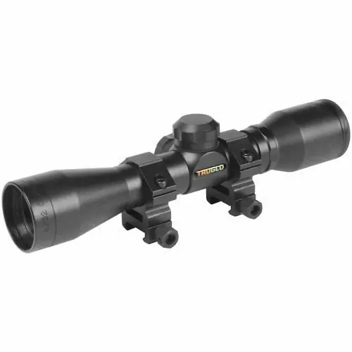TruGlo 4x32mm Crossbow Matte Black Scope w/Rings TG8504B3