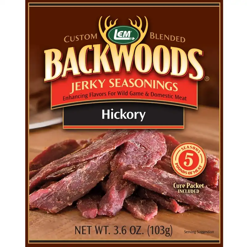 LEM Backwoods 18.27 Oz. Hickory Jerky Seasoning 9622