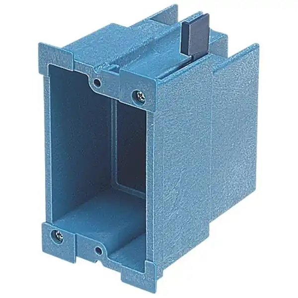 Carlon PVC Outlet Boxes 18cu Single Gang BH118R