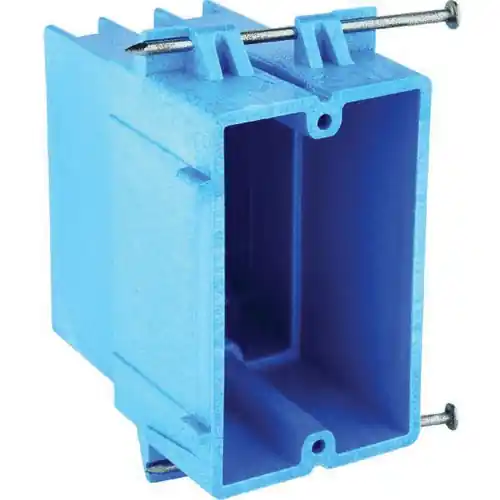 Carlon PVC Outlet Boxes 1 Gang Box BH122A-UPC