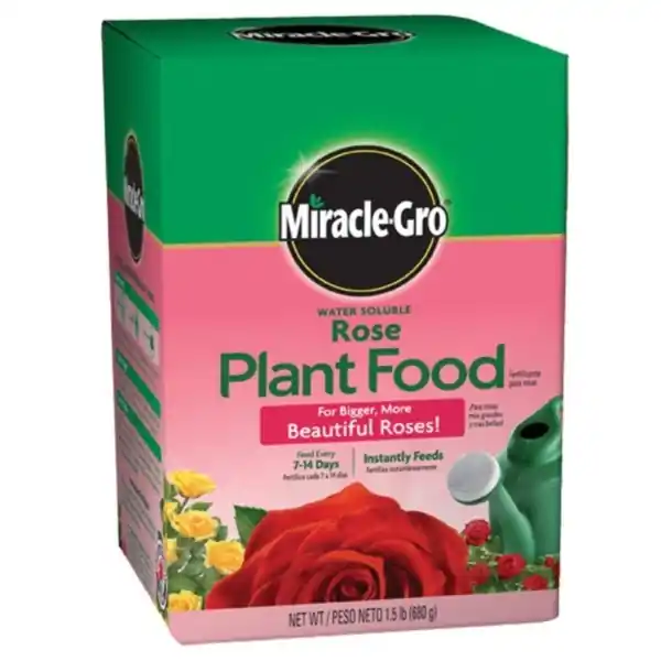 Miracle-Gro Water Soluble Rose Plant Food 1.5lb