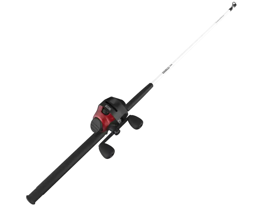 Zebco 606 6‘6" 2pc Medium-Heavy Spincast Combo Fishing Rod