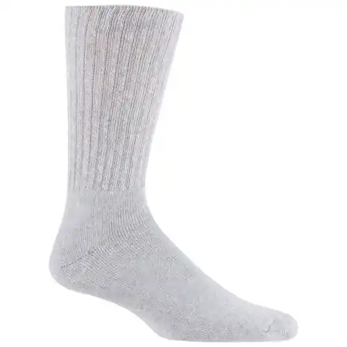Railroad Sock Mens Crew Work Socks 3-Pair Grey Size 10-13 6032