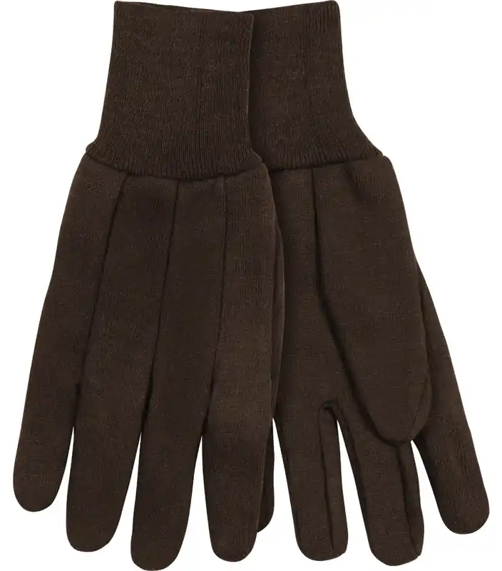 Kinco 9 oz Brown Jersey Gloves - Large - 3 Pack