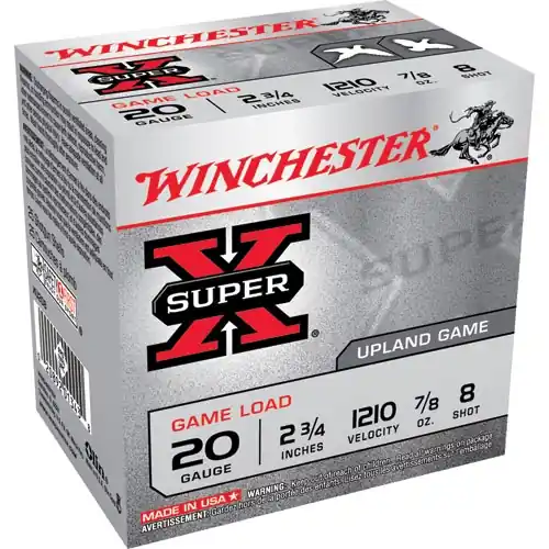Winchester Super-X Game Load 20ga 2-3/4" 8-Shot
