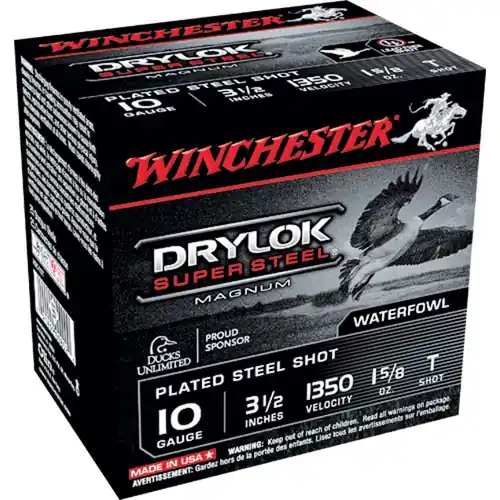 Winchester Drylok Super Steel Magnum 10ga 3-1/2" T-Shot