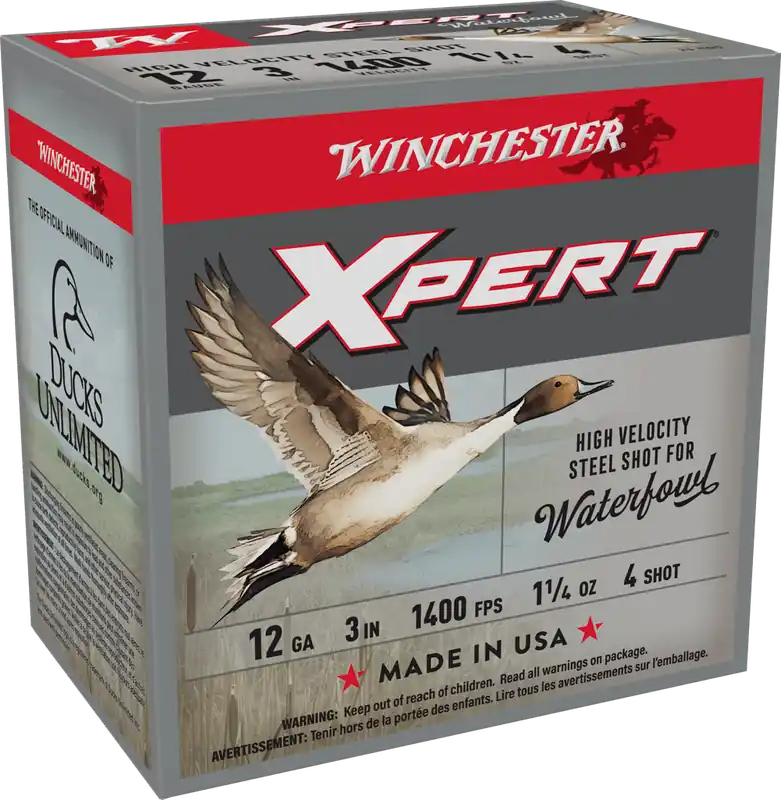 Winchester Super-X Xpert Velocity Steel Shot 12ga 3" 4-Shot