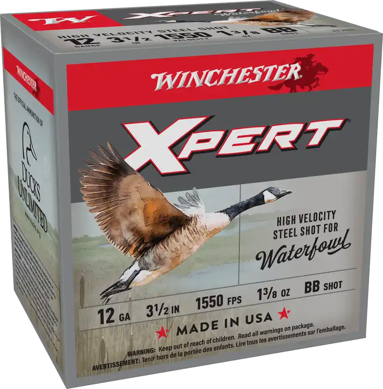 Winchester Super-X Xpert High Velocity Steel Shot 12ga 3-1/2" BB-Shot