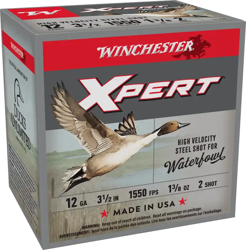 Winchester Super-X Xpert High Velocity Steel Shot 12 Gauge 3-1/2" 2-Shot