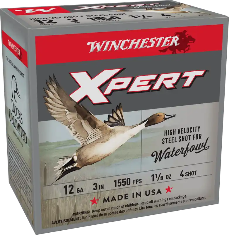 Winchester Super-X Xpert High Velocity Steel Shot 12ga 3" 4-Shot