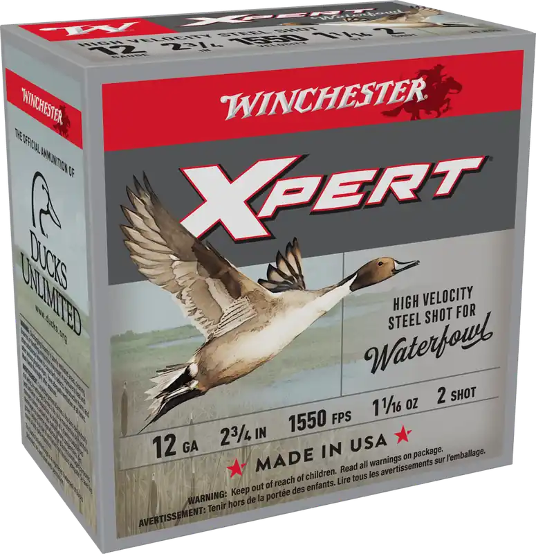 Winchester Super-X Xpert High Velocity Steel Shot 12ga 2-3/4" 2-Shot