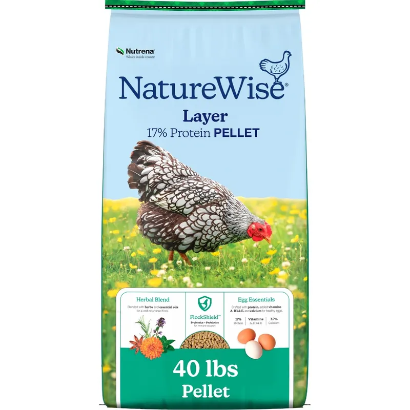 Nutrena® NatureWise® Layer 17% Protein Pellet, 40 lb Bag