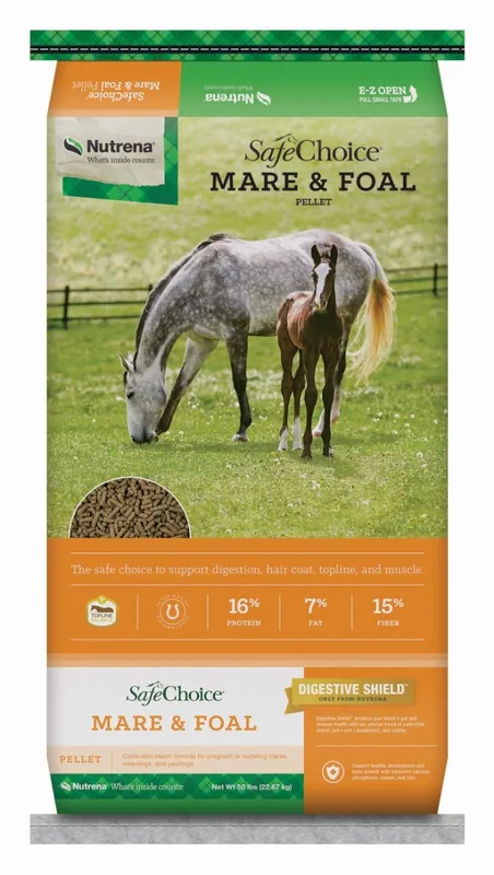 Nutrena SafeChoice Mare & Foal Horse Feed 50lb