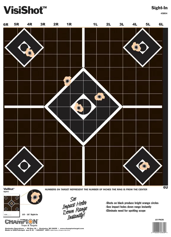 Champion Target VisiColor Sight In Target 45804