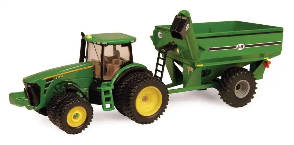 Ertl 1 64 John Deere 8320R With J-M Grain Cart 45236