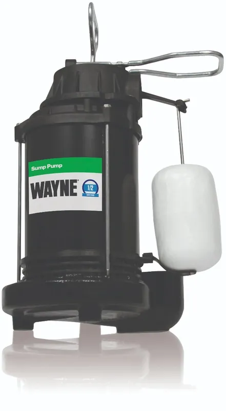 Wayne ½-HP Cast Iron Vertical Float Switch Sump Pump