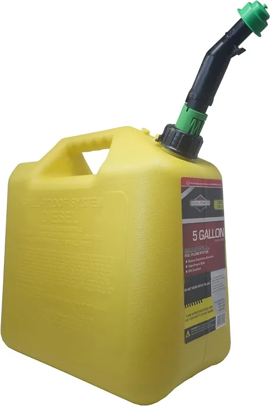 Briggs & Stratton Smart-Fill Diesel Fuel Can - 5+ Gallon