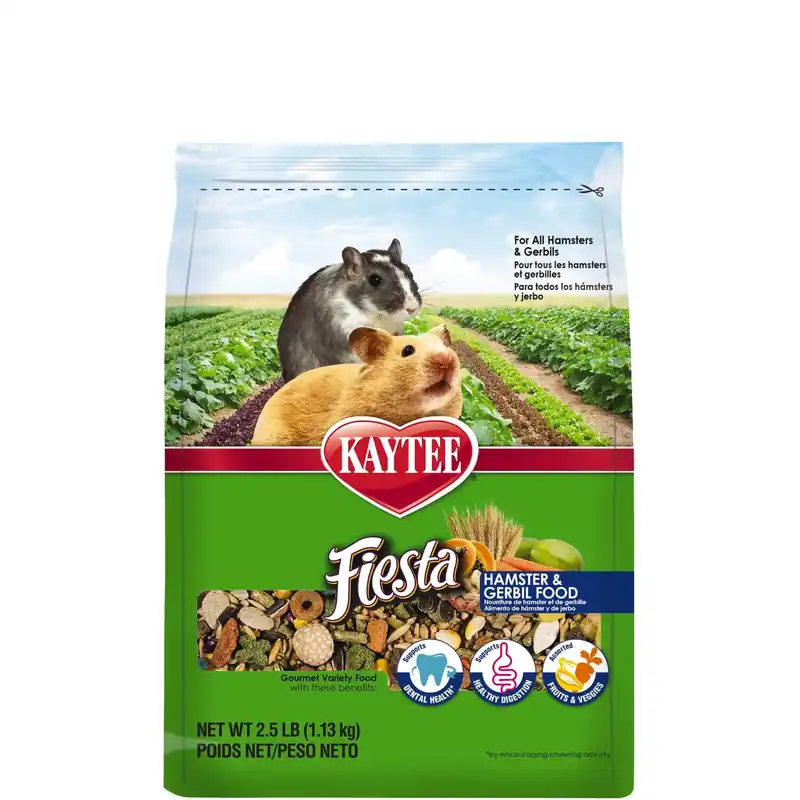 Kaytee 2.5 lb. Fiesta Max Hamster and Gerbil 100032294