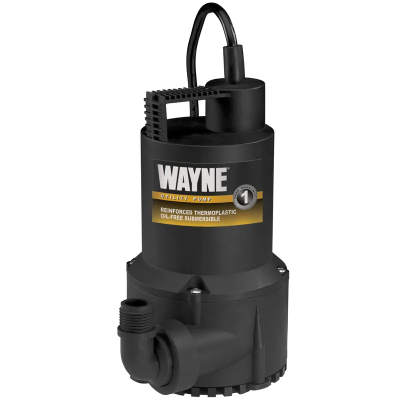 Wayne 1/6HP Thermoplastic Portable Sump Pump RUP-160