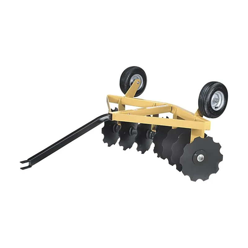 Worksaver ATV-Garden Tractor Flip-Over Single Gang Disc Implement FOD-16