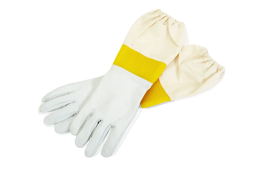 Little Giant Goatskin Beekeeping Gloves Medium