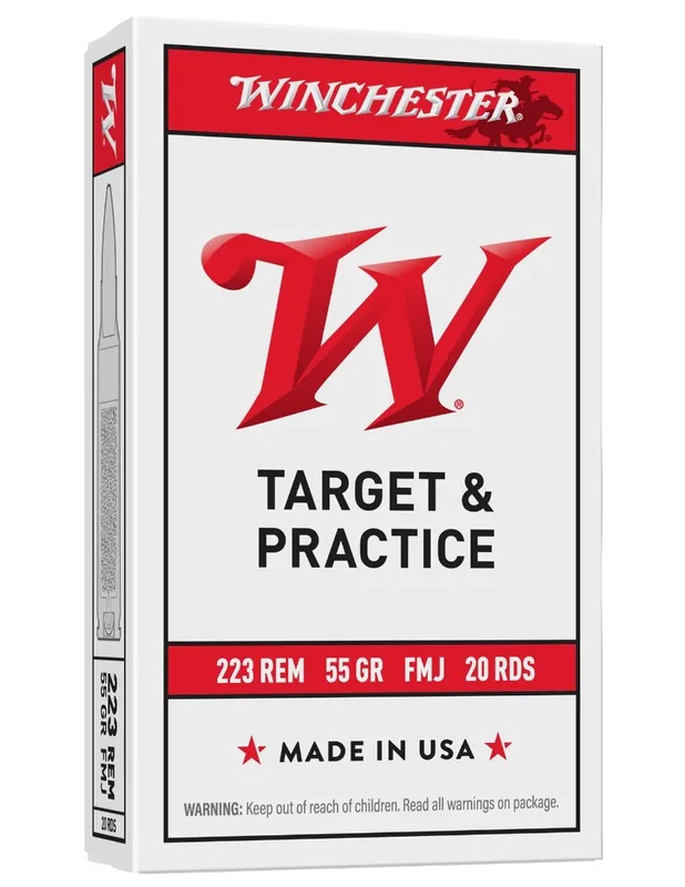 Winchester USA .223 Remington 55 GR FMJ