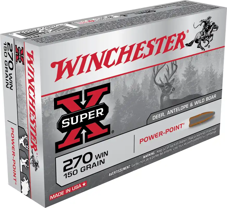 Winchester Super-X 270 Win 150 GR Power-Point