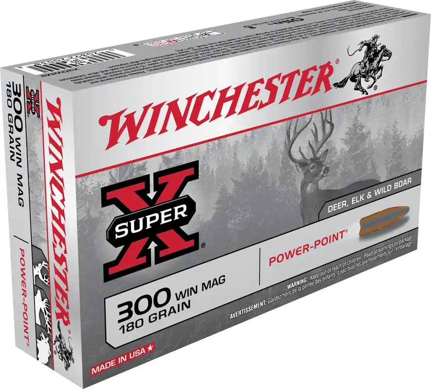 Winchester Super-X 300 Win Mag 180 GR Power-Point