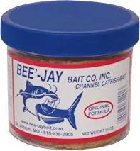 Bee‘-Jay Bait Co Catfish Dough Bait Original Formula 14oz