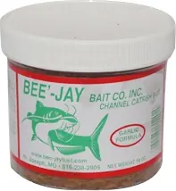 Bee‘-Jay Bait Co Catfish Dough Bait Garlic Formula 14oz