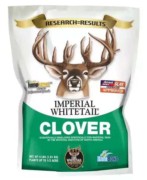 Whitetail Institute Imperial Clover Food Plot Seed 4lbs