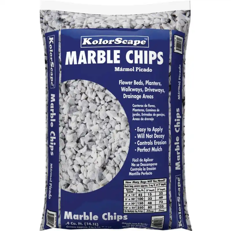 Oldcastle Marble Chips Rock .4 cu ft
