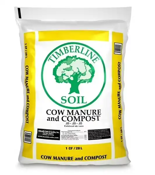 Timberline Cow Manure & Compost Soil, 40lb.