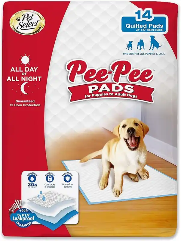 Four Paws Pee-Pee Pads Pet Accident/Training Absorbents 14 Pack