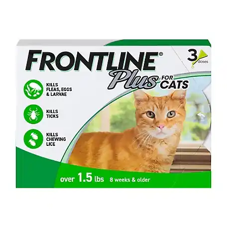 Frontline Plus for Cats over 1.5lb 3mo Supply
