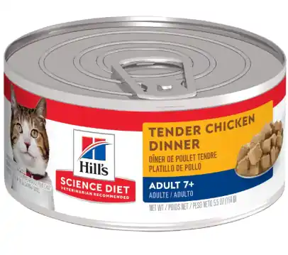 Hill‘s Science Diet Mature Adult Canned Cat Food - Tender Chicken Dinner 5oz