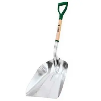 Truper Tru Tough D-Handle Aluminum Grain Scoop 14