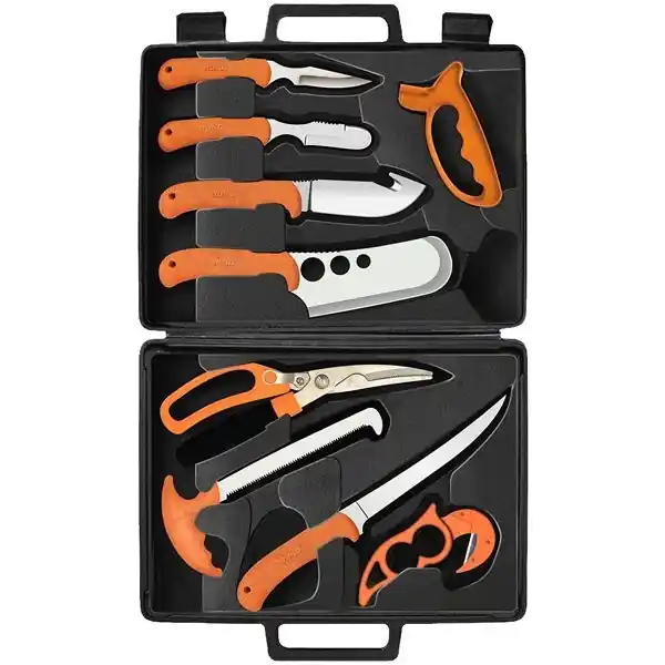 Ruko 11-Piece Deluxe Fish and Game Processing Kit