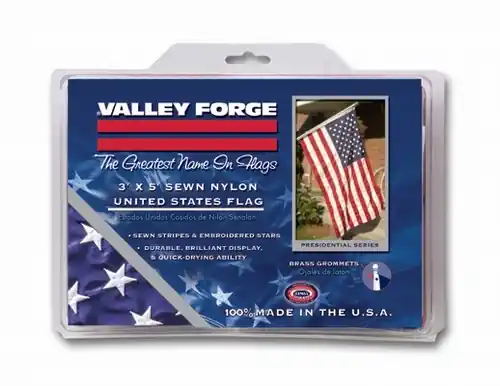 Valley Forge Nylon 3ft x 5ft American Flag