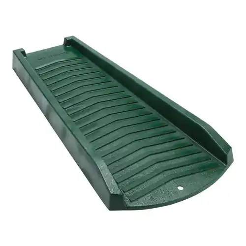 Amerimax Plastic Gutter Downspout Splash Block - Green