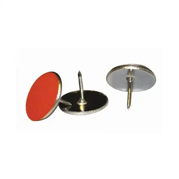 HME Products Trail Marking Metal Reflective Tacks 50 Orange