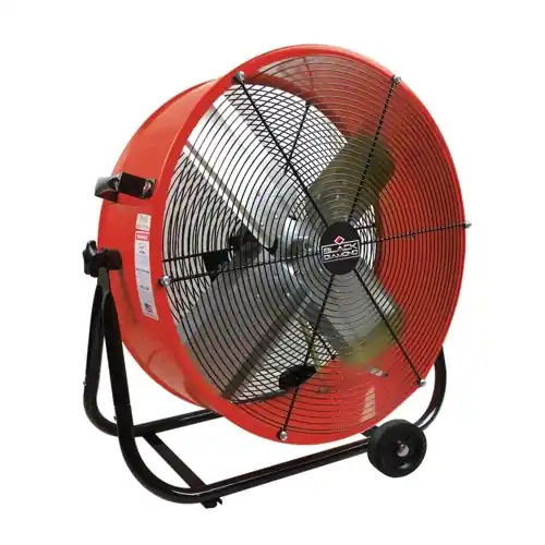Black Diamond 24-inch Direct Wheeled Tilt Fan