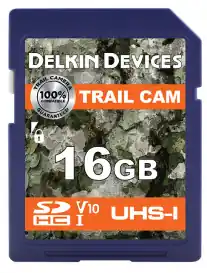 Delkin Devices Trail Cam SD Memory Card - 16 GB