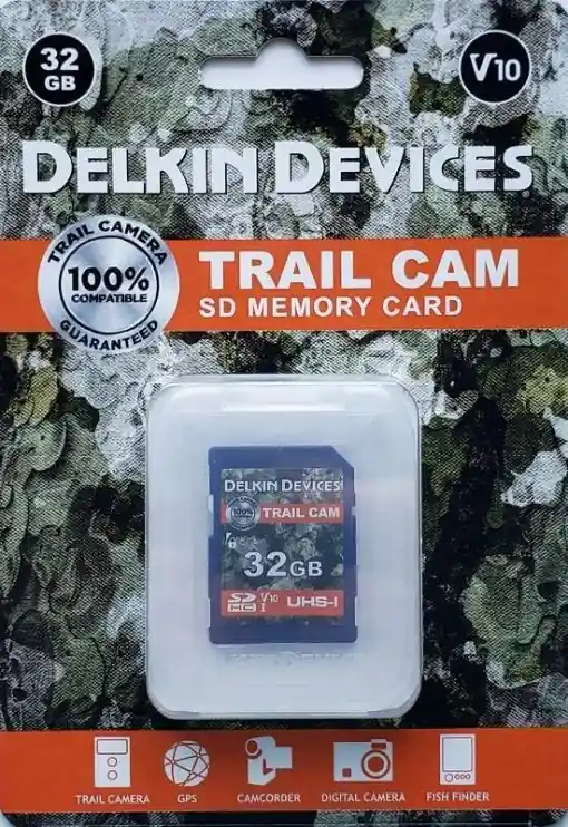 Delkin Devices Trail Cam SD Memory Card - 32 GB