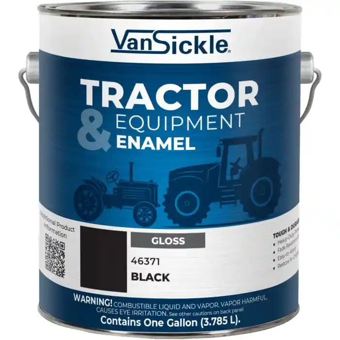 Van Sickle Paint 46371 Tractor & Equipment Enamel Gloss Paint - Black - 1 Gallon