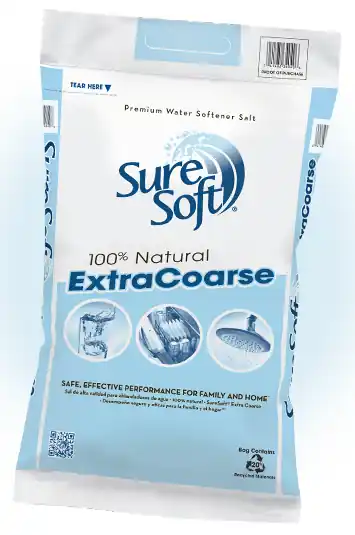 SureSoft Water Softener Extra Coarse Salt 40lb
