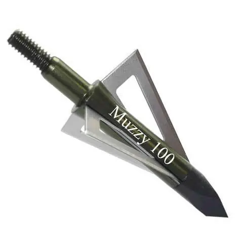 Muzzy 3-Blade Screw-In 100 Grain Broadhead 6-pack